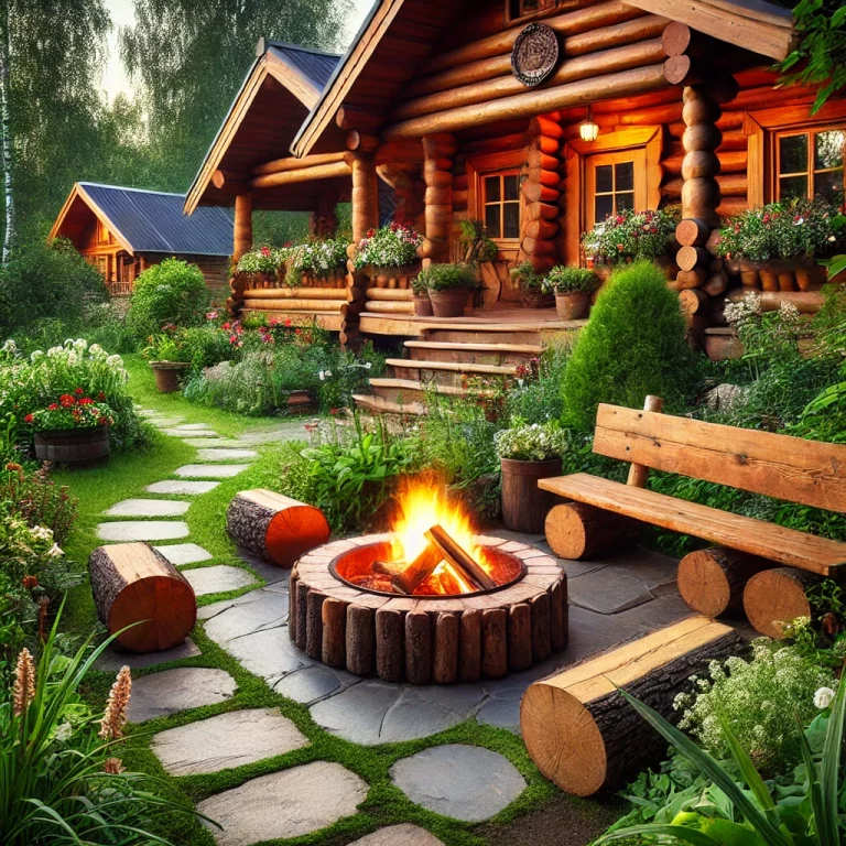 01 - Create The Perfect Garden Getaway With Log Cabin Ideas