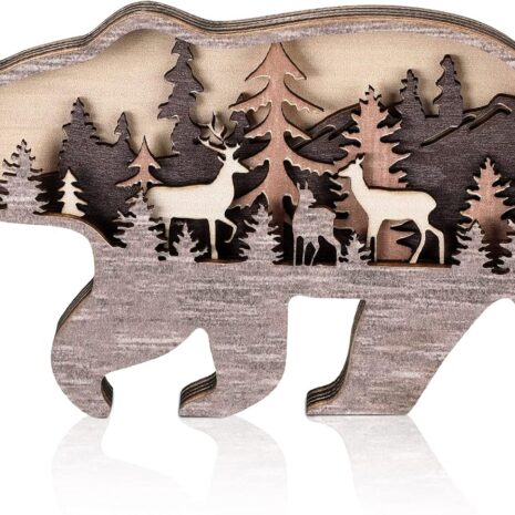 Bear Wall Art Nature Inspired Design