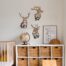 Deer Decor Rustic Wall Art Design 5