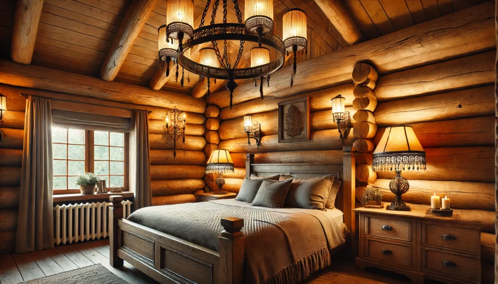 Illuminate Bedroom With Rustic Lighting - 05