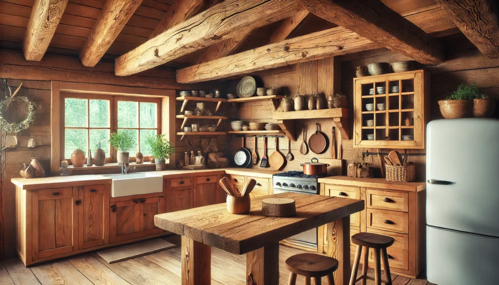 Kitchen With Rustic Wood Ideas - 02