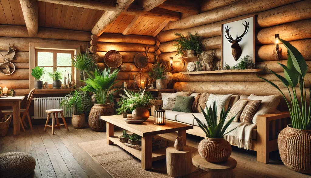 Living Room With Nature-Inspired Décor Ideas - 05