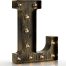 Marquee Letters Light Up Vintage Alphabet Sign Decor