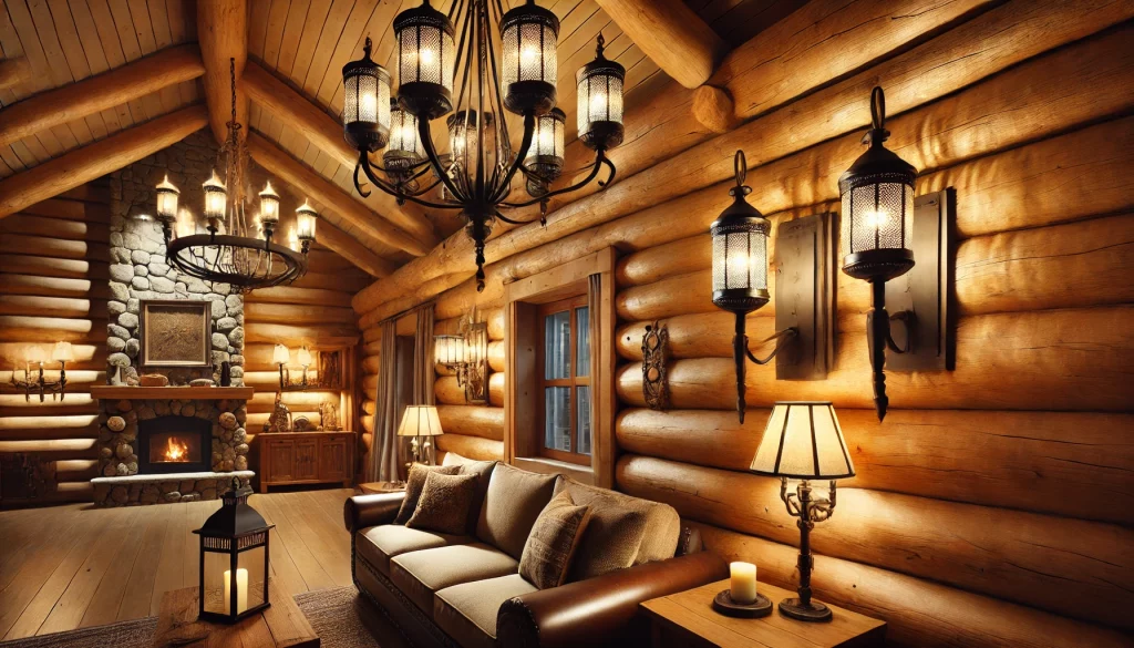 Rustic Lighting Interior Set Moods - 05